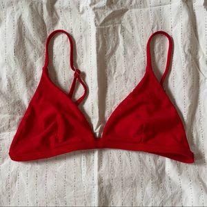 Red Bikini Top from SHEIN